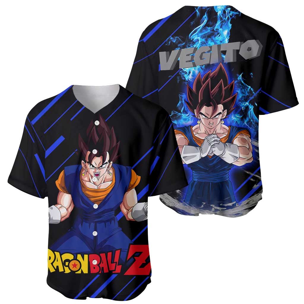 Vegito Dragon Ball Baseball Jersey Vegito Dragon Ball Baseball Jersey
