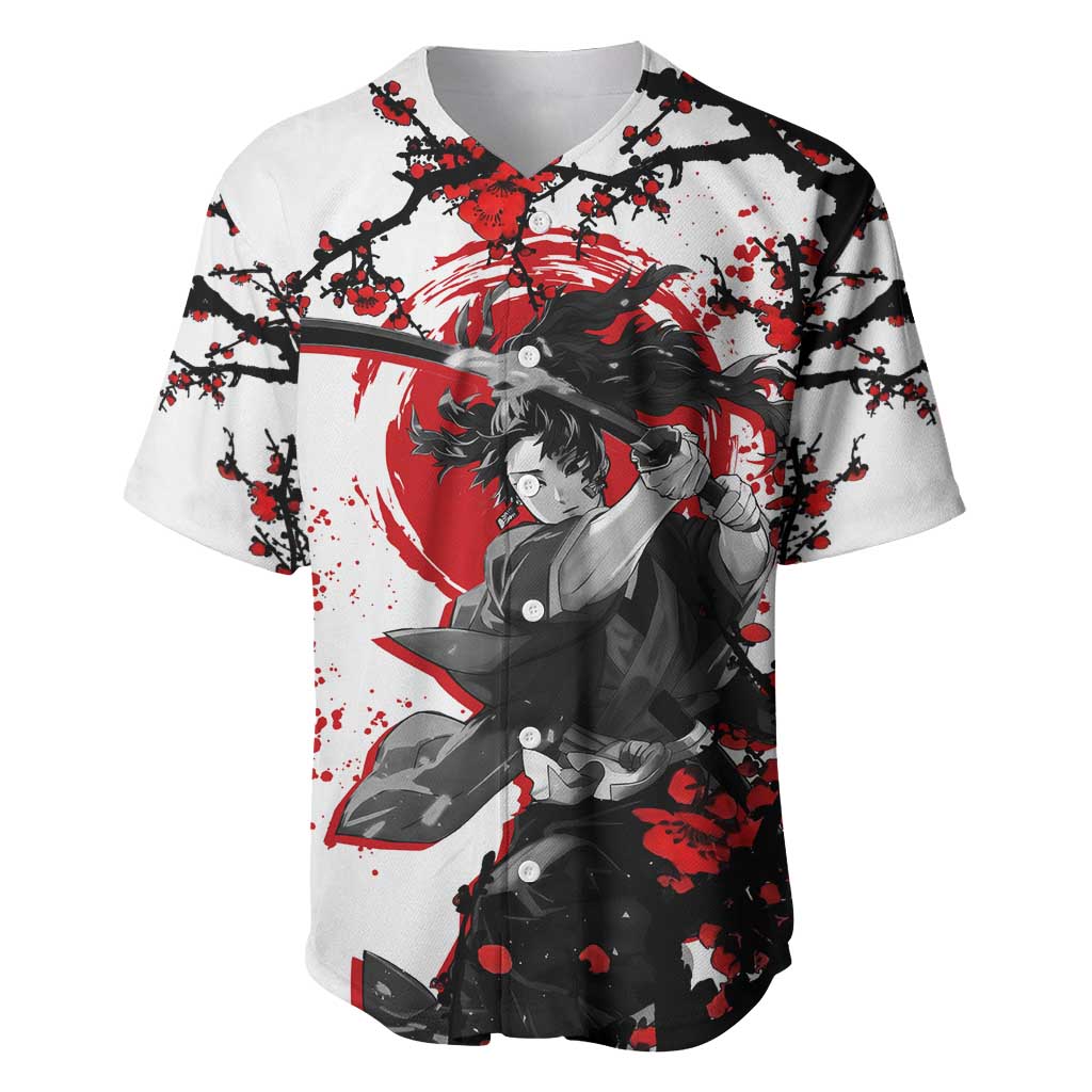Yoriichi Tsugikuni Demon Slayer Baseball Jersey Yoriichi Tsugikuni Demon Slayer Baseball Jersey
