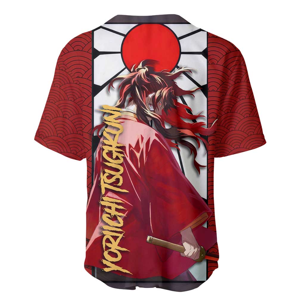 Yoriichi Tsugikuni Demon Slayer Baseball Jersey_1 Yoriichi Tsugikuni Demon Slayer Baseball Jersey_1