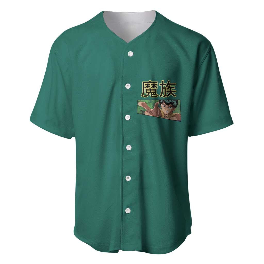 Yusuke Urameshi Yuyu Hakusho Baseball Jersey Yusuke Urameshi Yuyu Hakusho Baseball Jersey