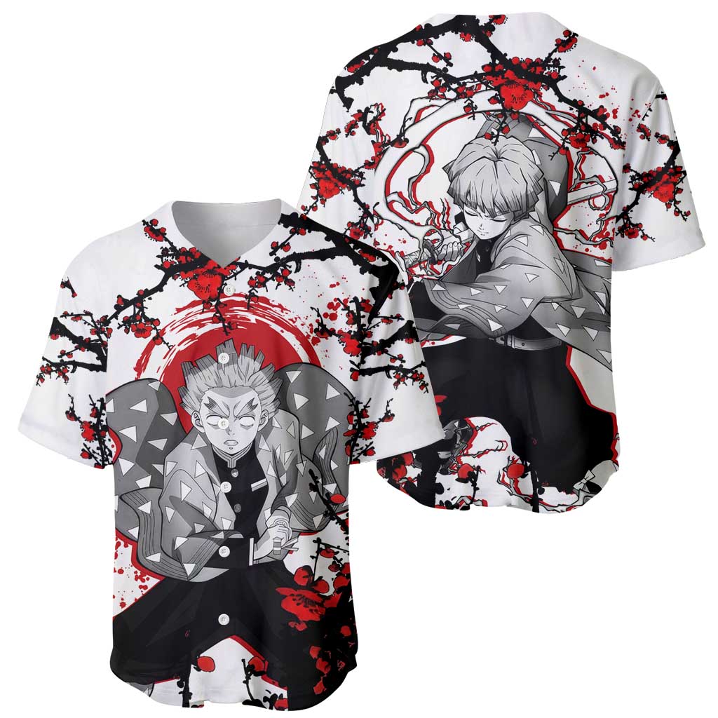 Zenitsu Agatsuma Demon Slayer Baseball Jersey Zenitsu Agatsuma Demon Slayer Baseball Jersey