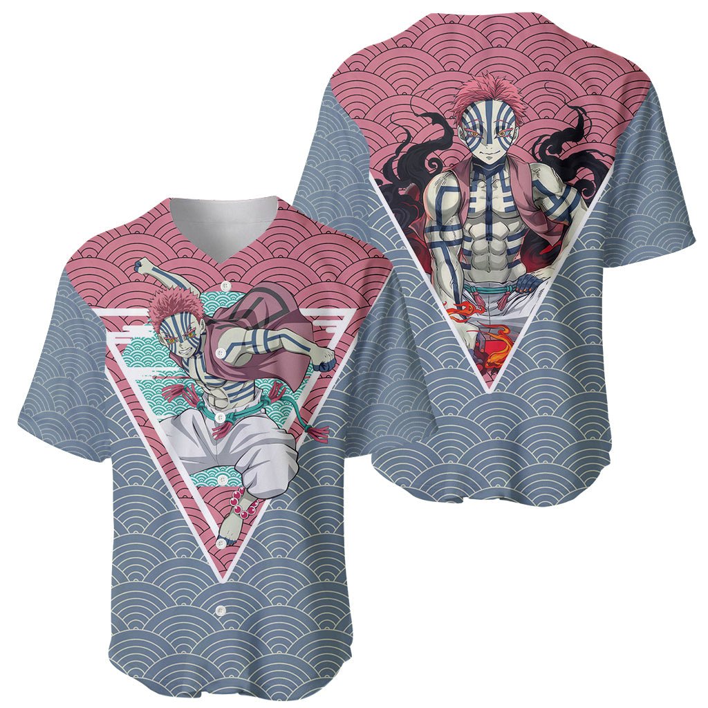 Akaza Demons Layer Baseball Jersey Akaza Demons Layer Baseball Jersey