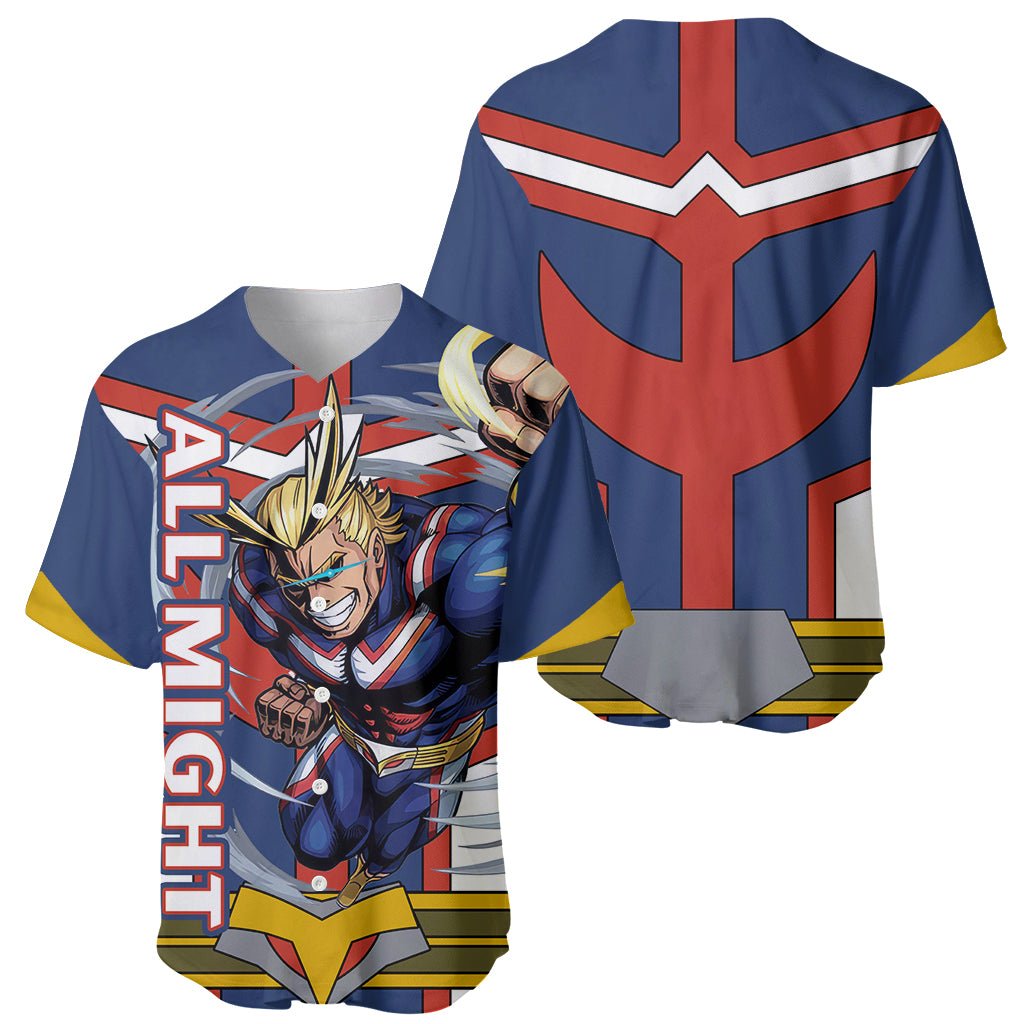 All Might My Hero Academia Baseball Jersey All Might My Hero Academia Baseball Jersey