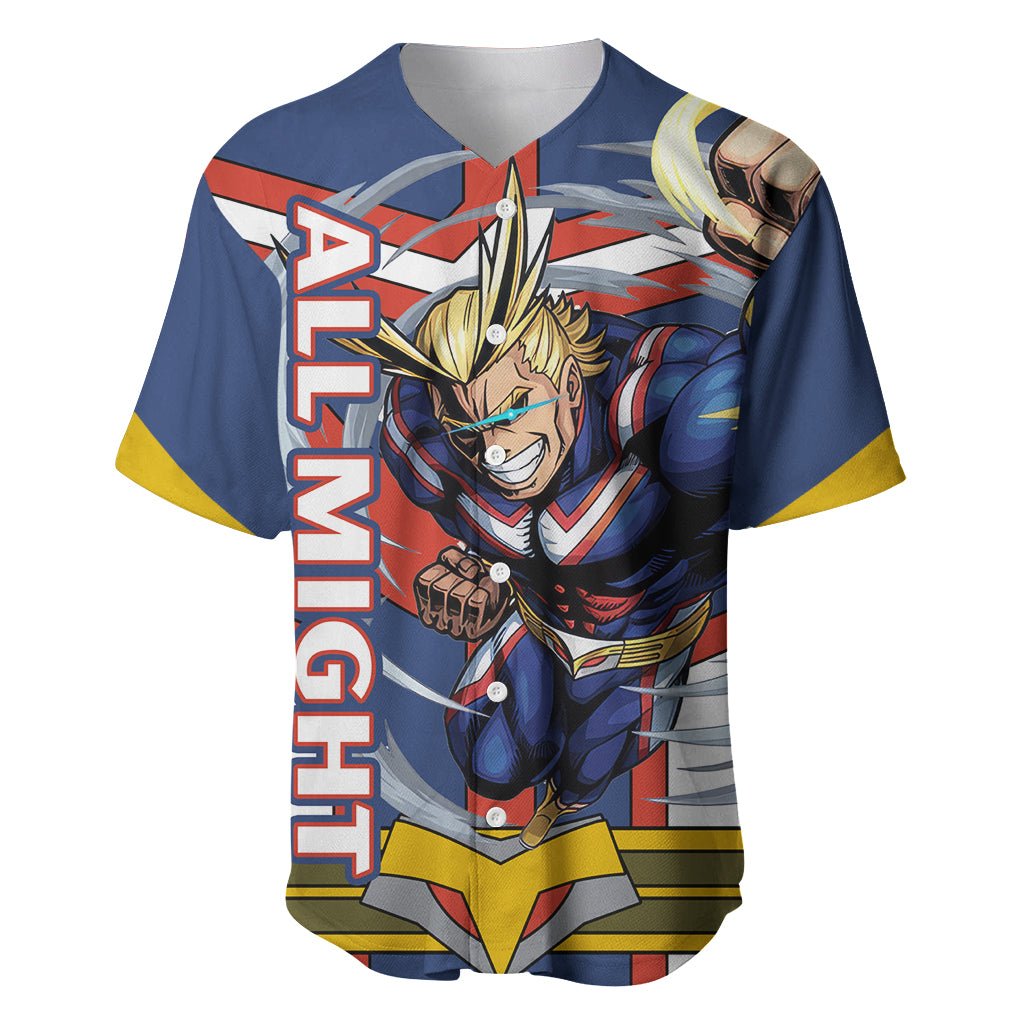 All Might My Hero Academia Baseball Jersey All Might My Hero Academia Baseball Jersey