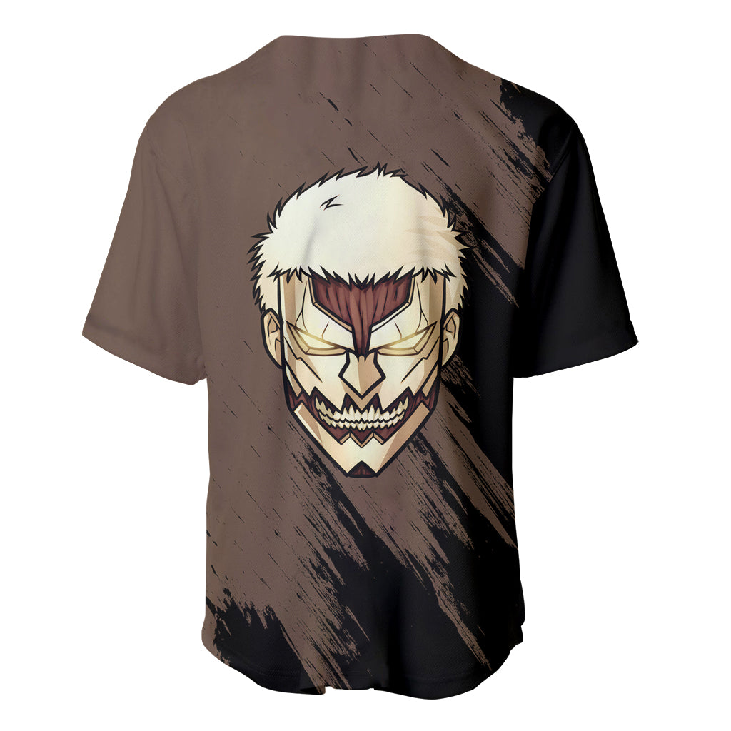 Armored Titan Attack On Baseball Jersey Armored Titan Attack On Baseball Jersey