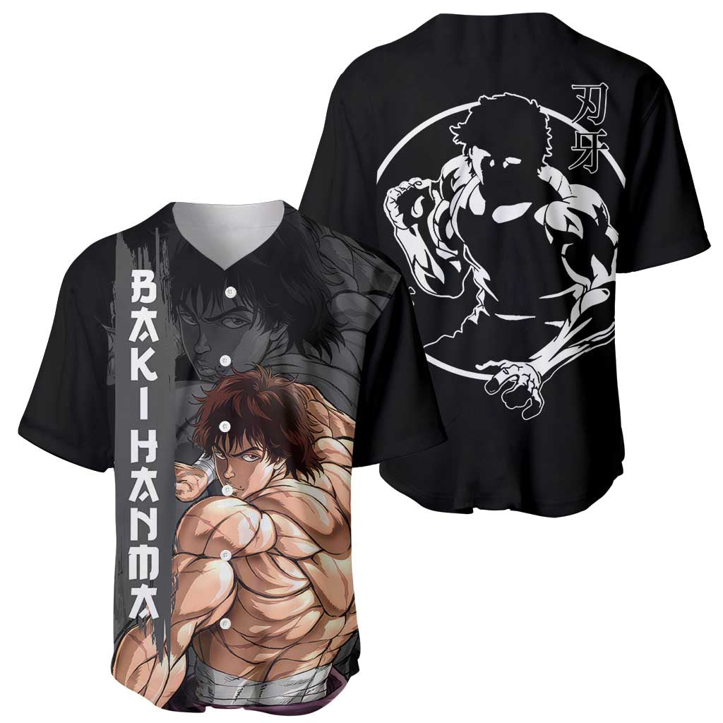 Baki Hanma Baki Hanma Baseball Jersey Baki Hanma Baki Hanma Baseball Jersey