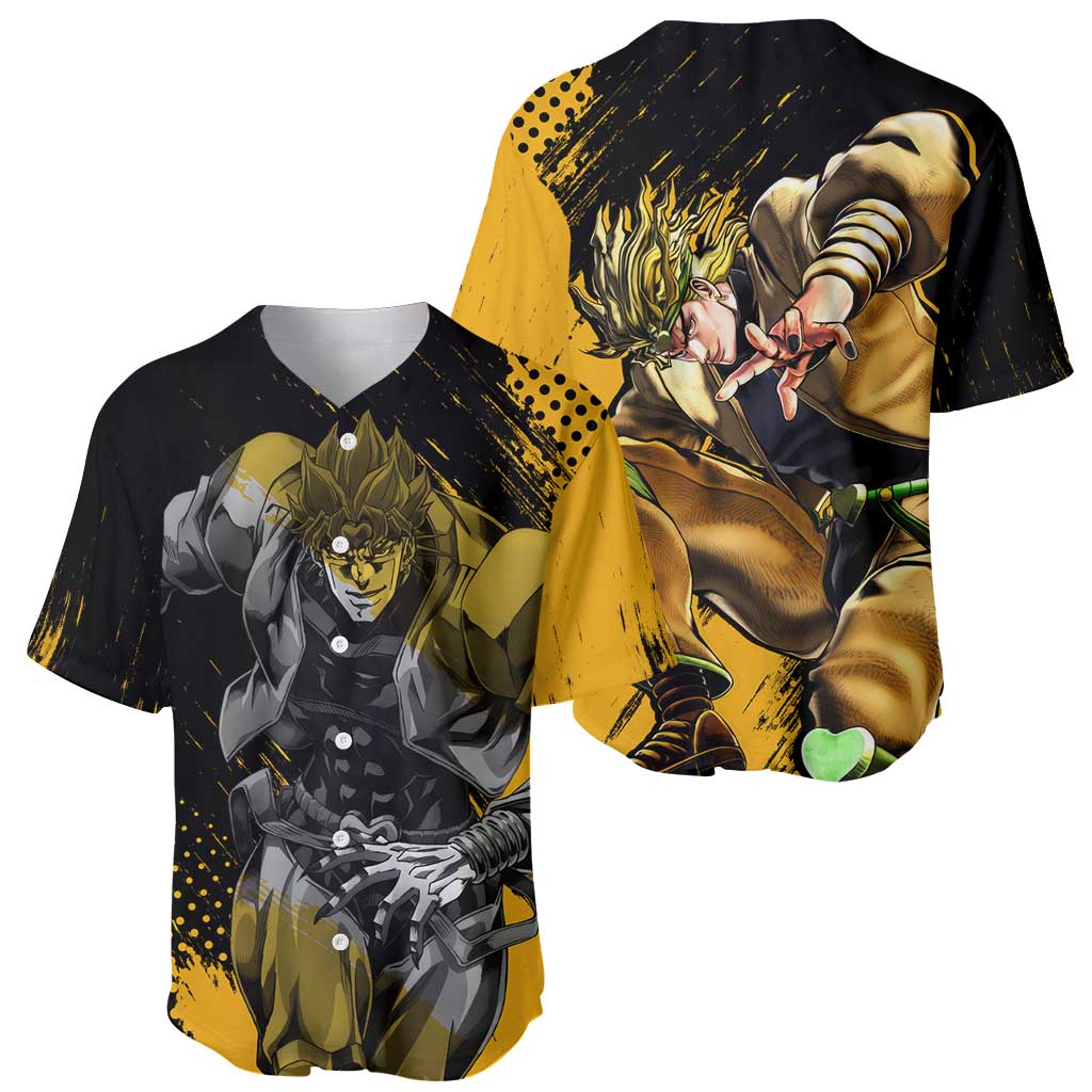 Dio Brando Jojo Bizarre Adventure Baseball Jersey Dio Brando Jojo Bizarre Adventure Baseball Jersey