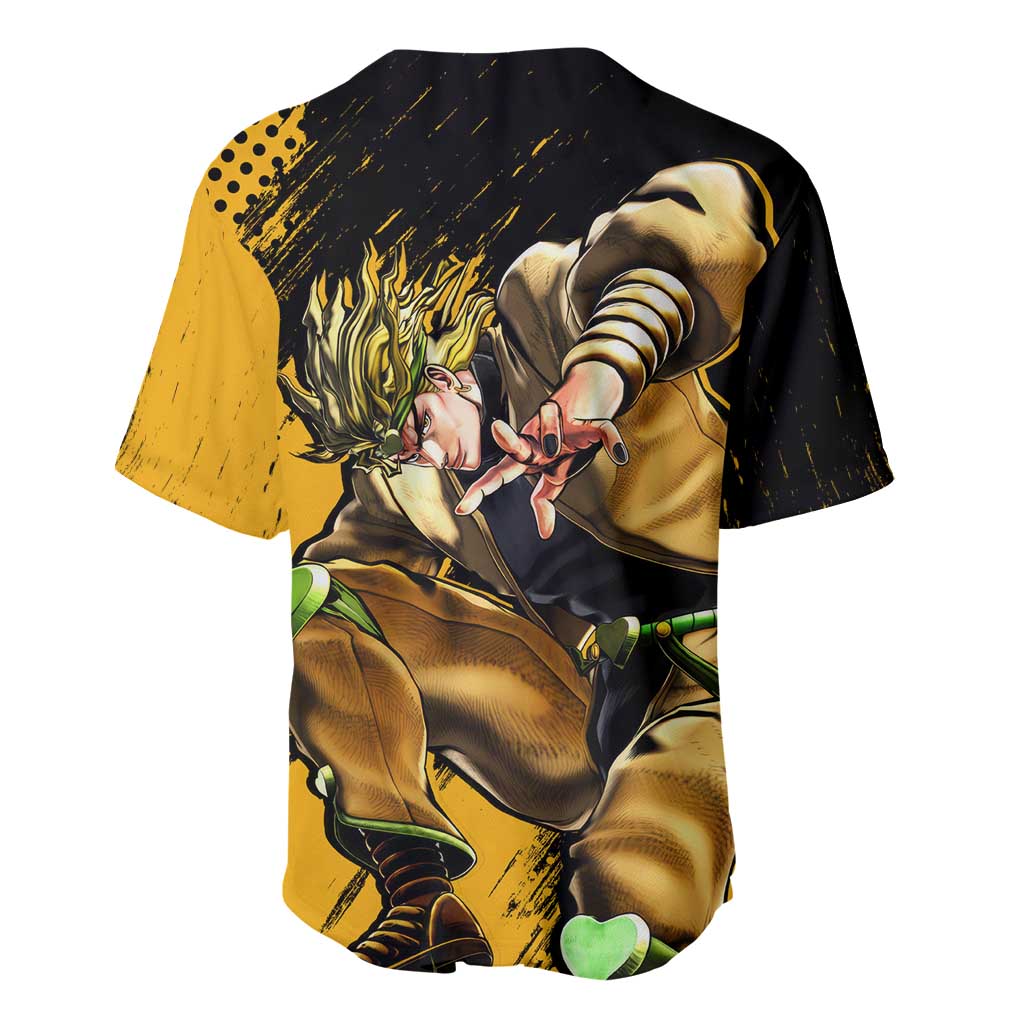 Dio Brando Jojo Bizarre Adventure Baseball Jersey Dio Brando Jojo Bizarre Adventure Baseball Jersey
