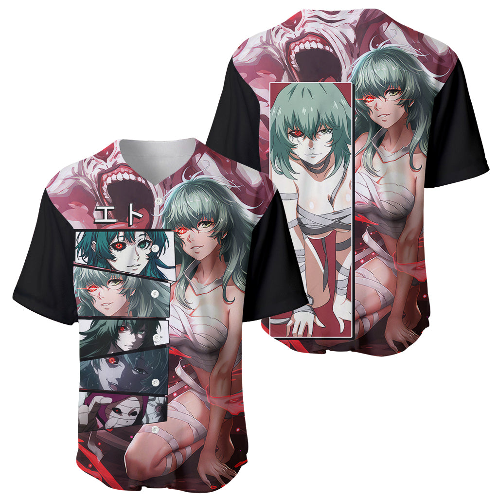 Eto Tokyo Ghoul Baseball Jersey Eto Tokyo Ghoul Baseball Jersey