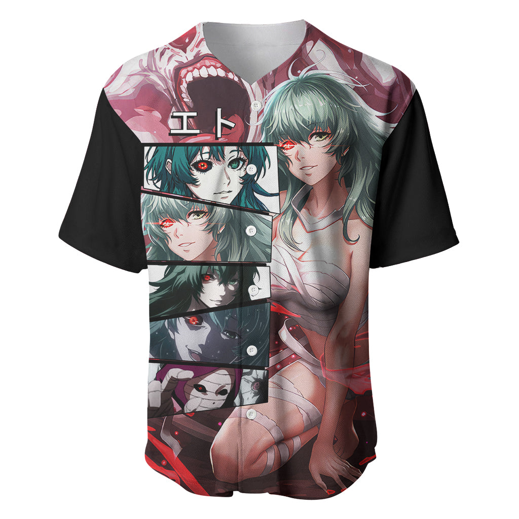 Eto Tokyo Ghoul Baseball Jersey Eto Tokyo Ghoul Baseball Jersey