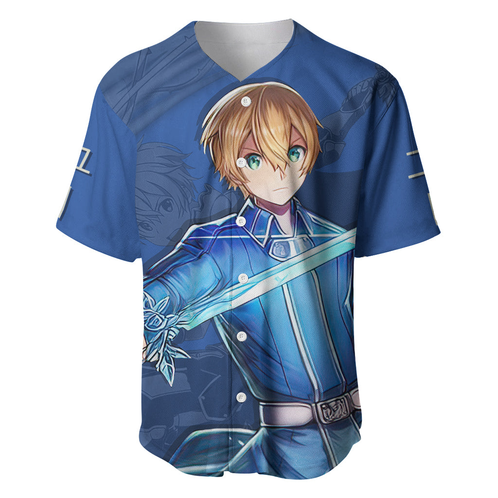 Eugeo Sword Online Baseball Jersey_1 Eugeo Sword Online Baseball Jersey_1