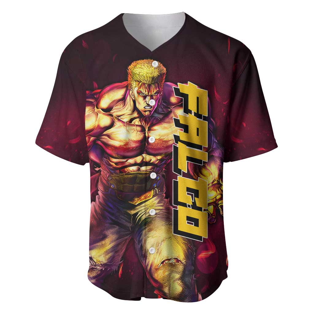 Falco Fist Of North Star Baseball Jersey Falco Fist Of North Star Baseball Jersey