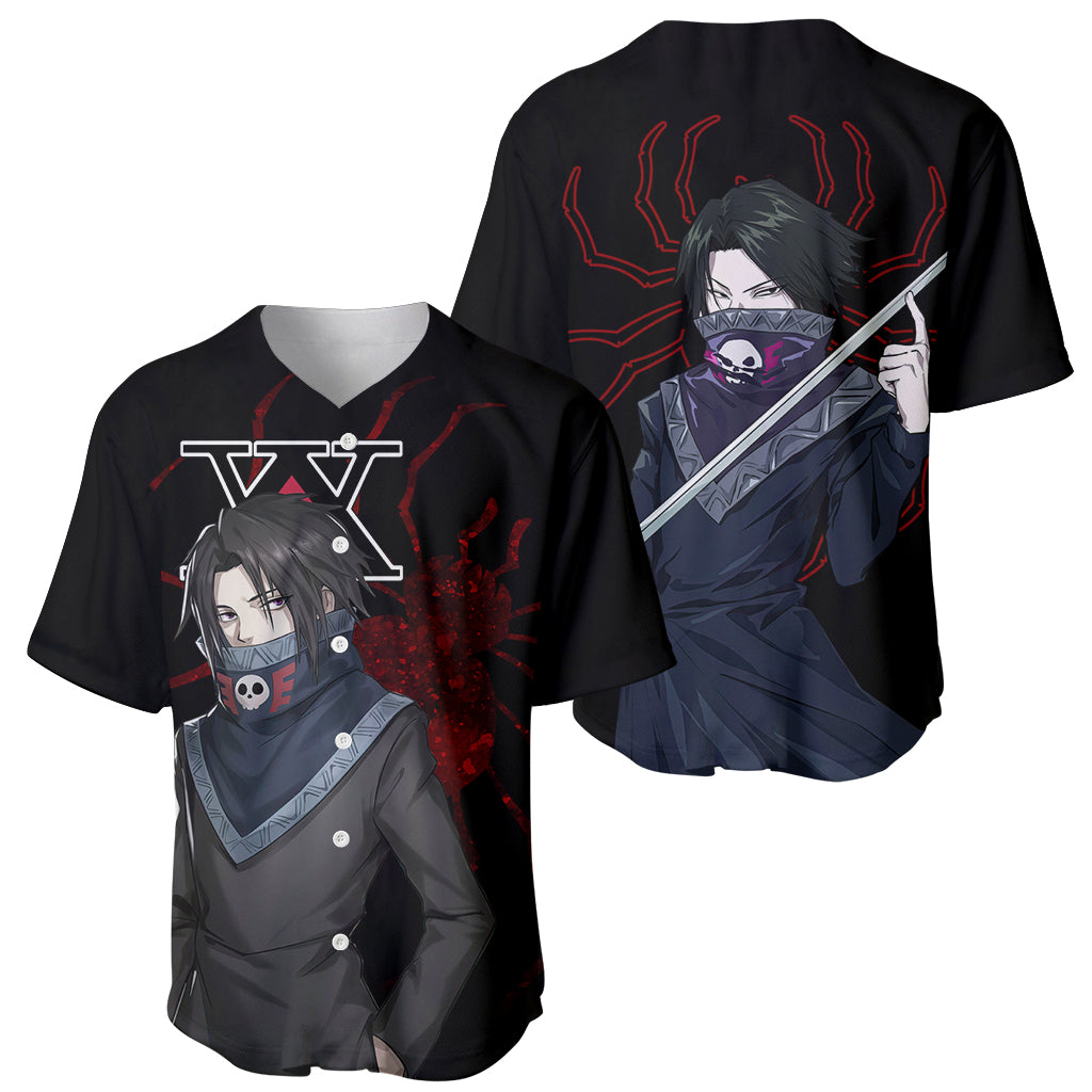 Feitan Phantom Troupe Hunter X Baseball Jersey Feitan Phantom Troupe Hunter X Baseball Jersey