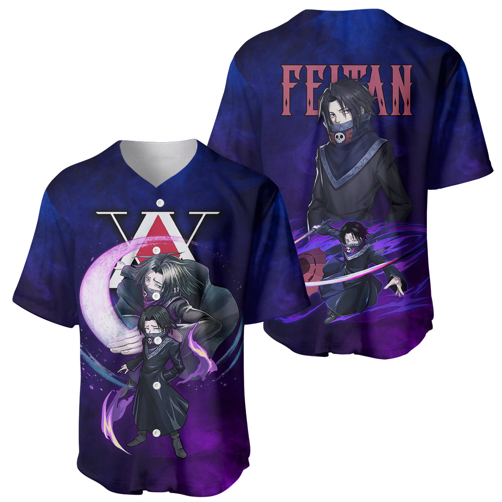 Feitan Portor Hunter X Baseball Jersey Feitan Portor Hunter X Baseball Jersey