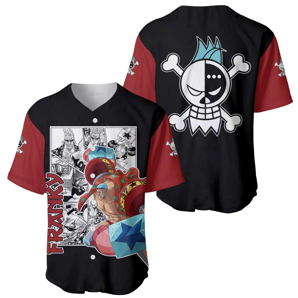 Franky One Piece Baseball Jersey Franky One Piece Baseball Jersey