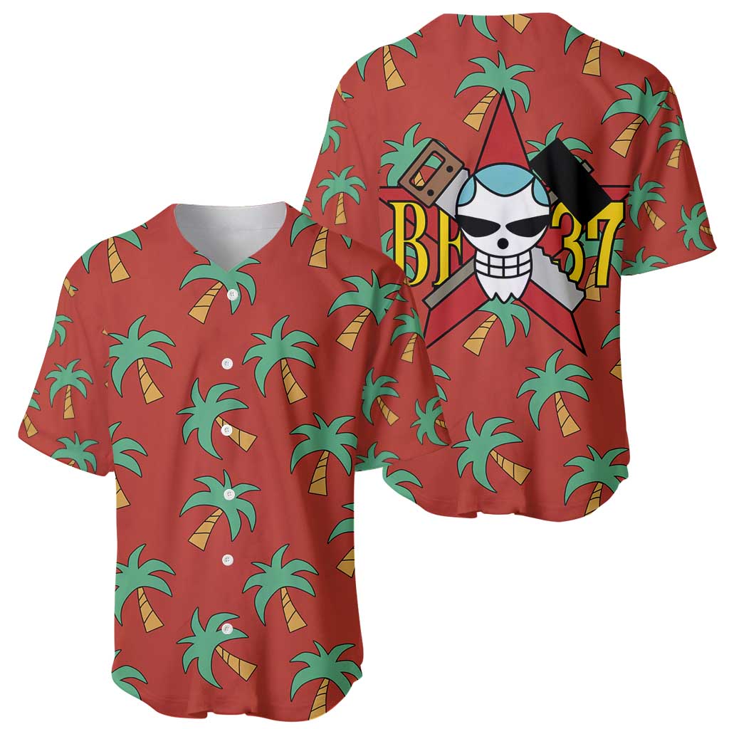 Franky One Piece Uniform Baseball Jersey Franky One Piece Uniform Baseball Jersey