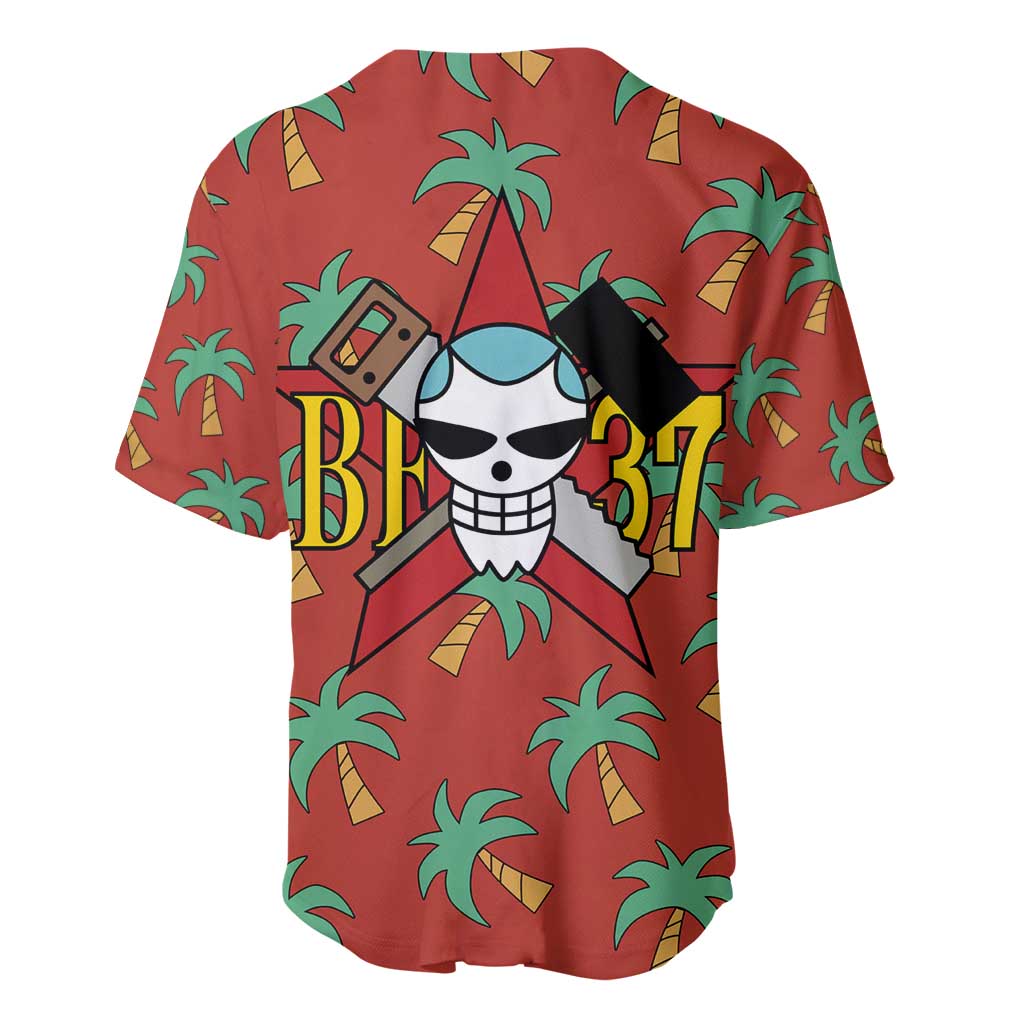 Franky One Piece Uniform Baseball Jersey Franky One Piece Uniform Baseball Jersey