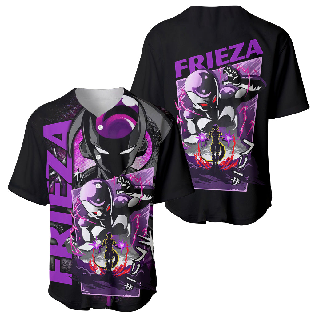 Frieza Dragon Ball Abstract Baseball Jersey Frieza Dragon Ball Abstract Baseball Jersey