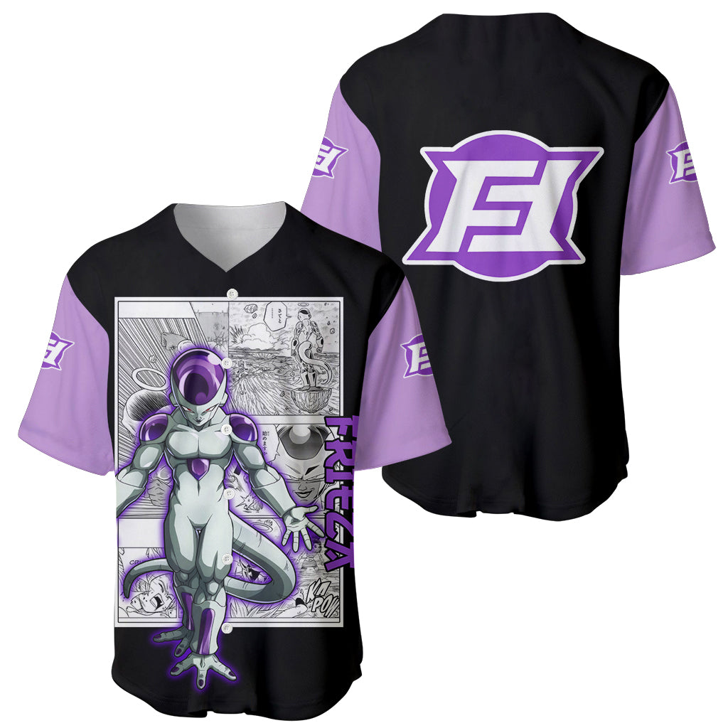 Frieza Dragon Ball Baseball Jersey_1 Frieza Dragon Ball Baseball Jersey_1