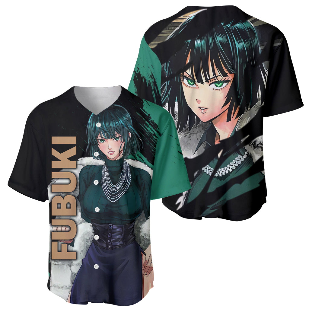 Fubuki One Punch Man Baseball Jersey_1 Fubuki One Punch Man Baseball Jersey_1