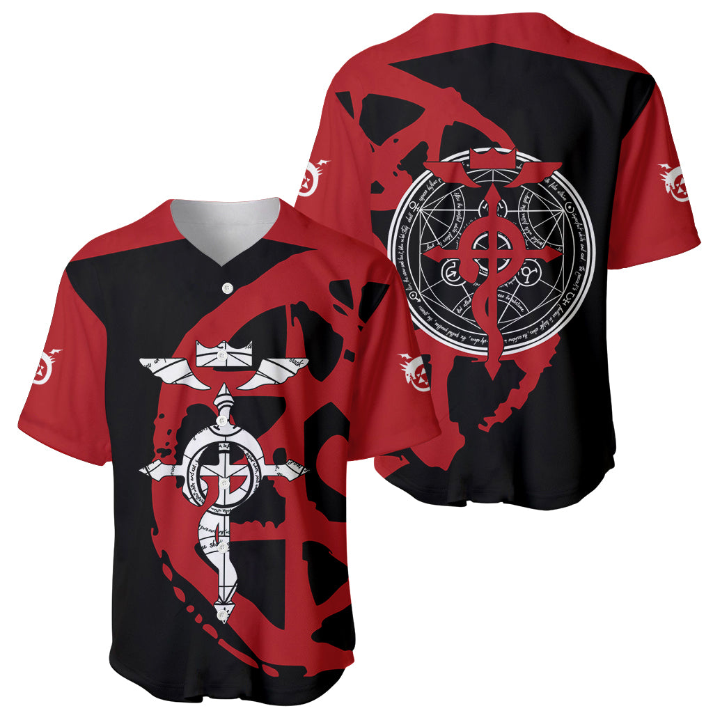 Fullmetal Achemist Baseball Jersey Fullmetal Achemist Baseball Jersey