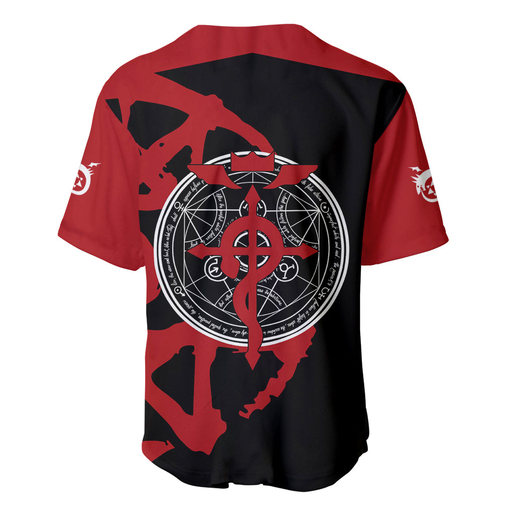 Fullmetal Achemist Baseball Jersey Fullmetal Achemist Baseball Jersey