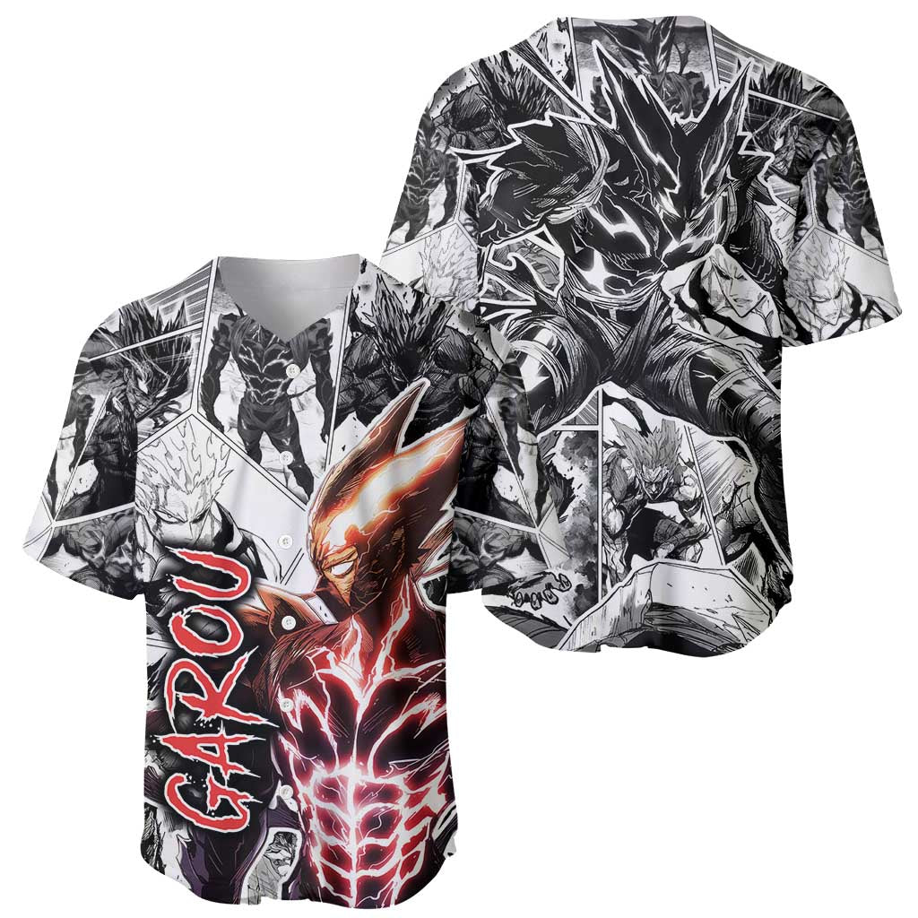 Garou One Punch Man Baseball Jersey Garou One Punch Man Baseball Jersey