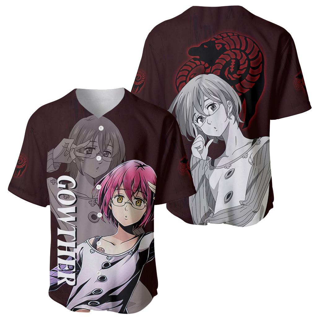 Goat Sin Of Lust Gowther Baseball Jersey Goat Sin Of Lust Gowther Baseball Jersey