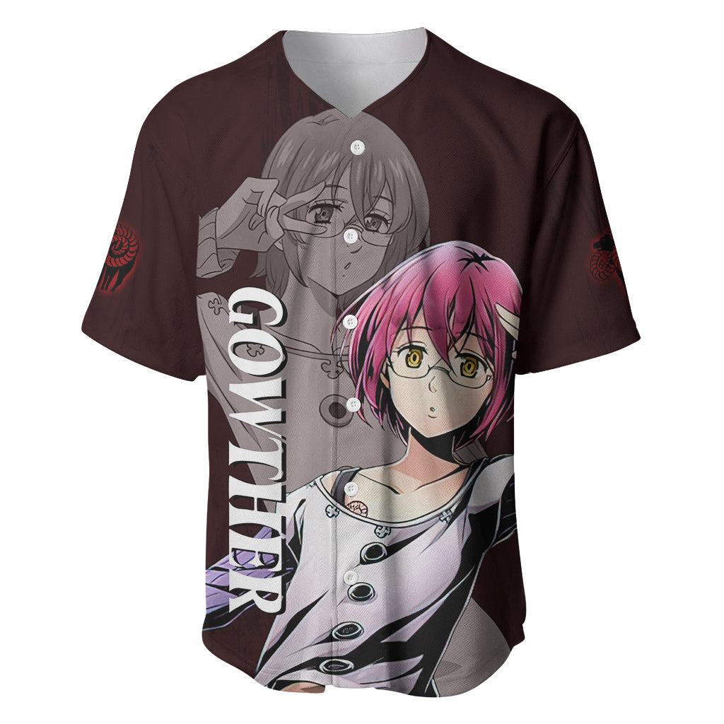 Goat Sin Of Lust Gowther Baseball Jersey Goat Sin Of Lust Gowther Baseball Jersey