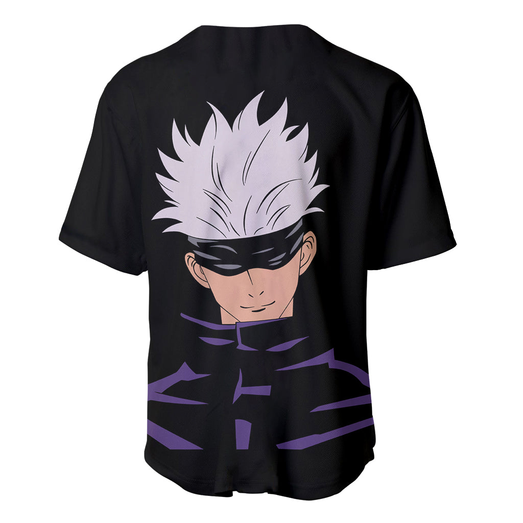 Gojo Satoru Jujutsu Kaisen Baseball Jersey_1 Gojo Satoru Jujutsu Kaisen Baseball Jersey_1