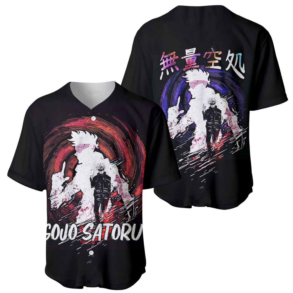 Gojo Satoru Jujutsu Kaisen Galaxy Baseball Jersey Gojo Satoru Jujutsu Kaisen Galaxy Baseball Jersey