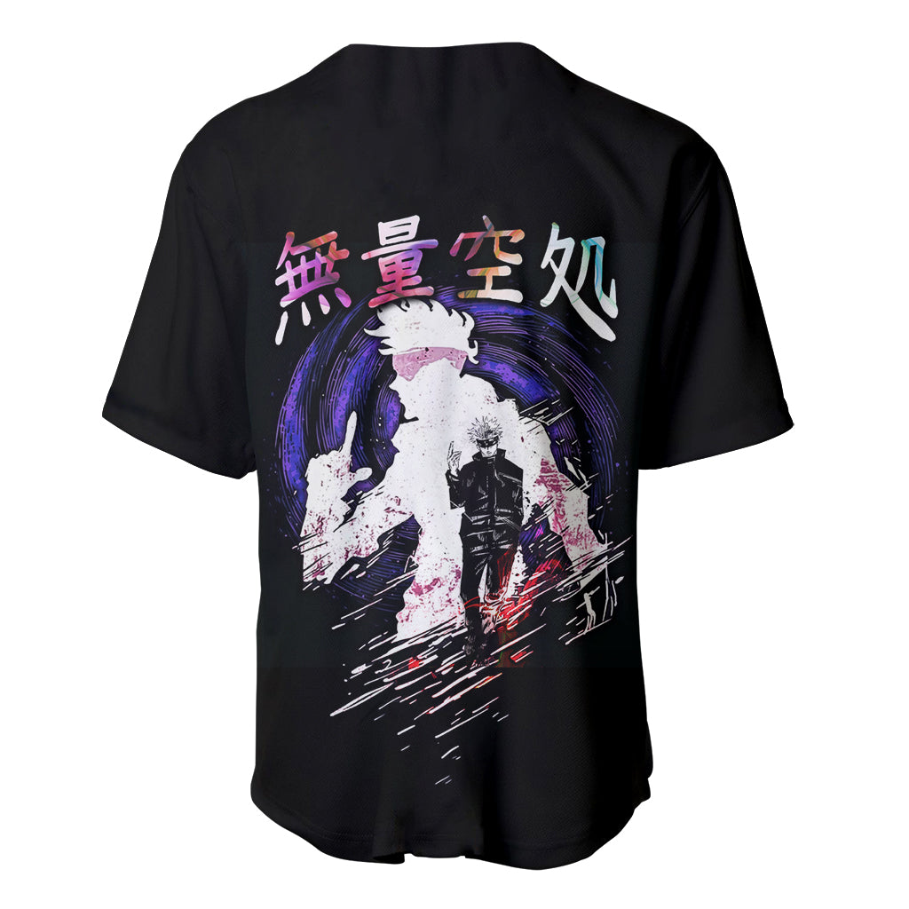 Gojo Satoru Jujutsu Kaisen Galaxy Baseball Jersey Gojo Satoru Jujutsu Kaisen Galaxy Baseball Jersey