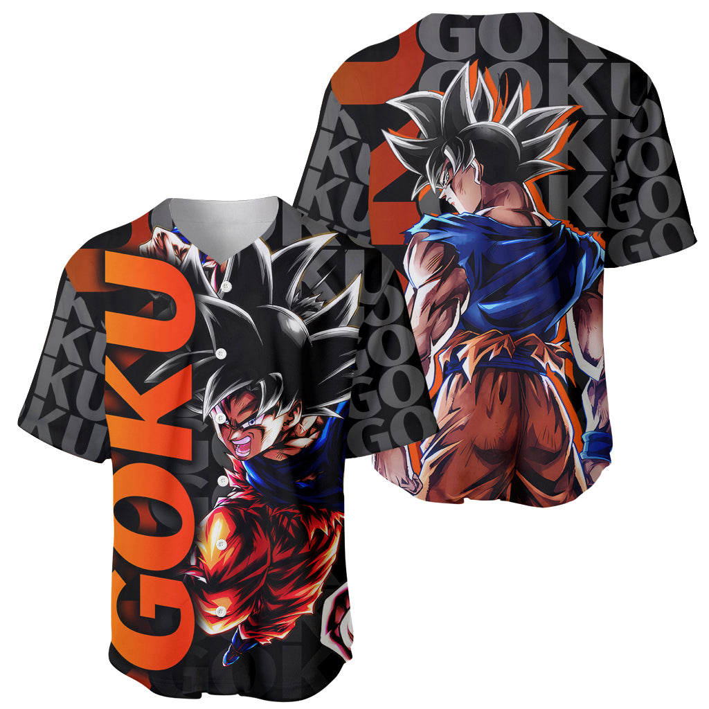 Goku Dragon Ball Abstract Baseball Jersey Goku Dragon Ball Abstract Baseball Jersey