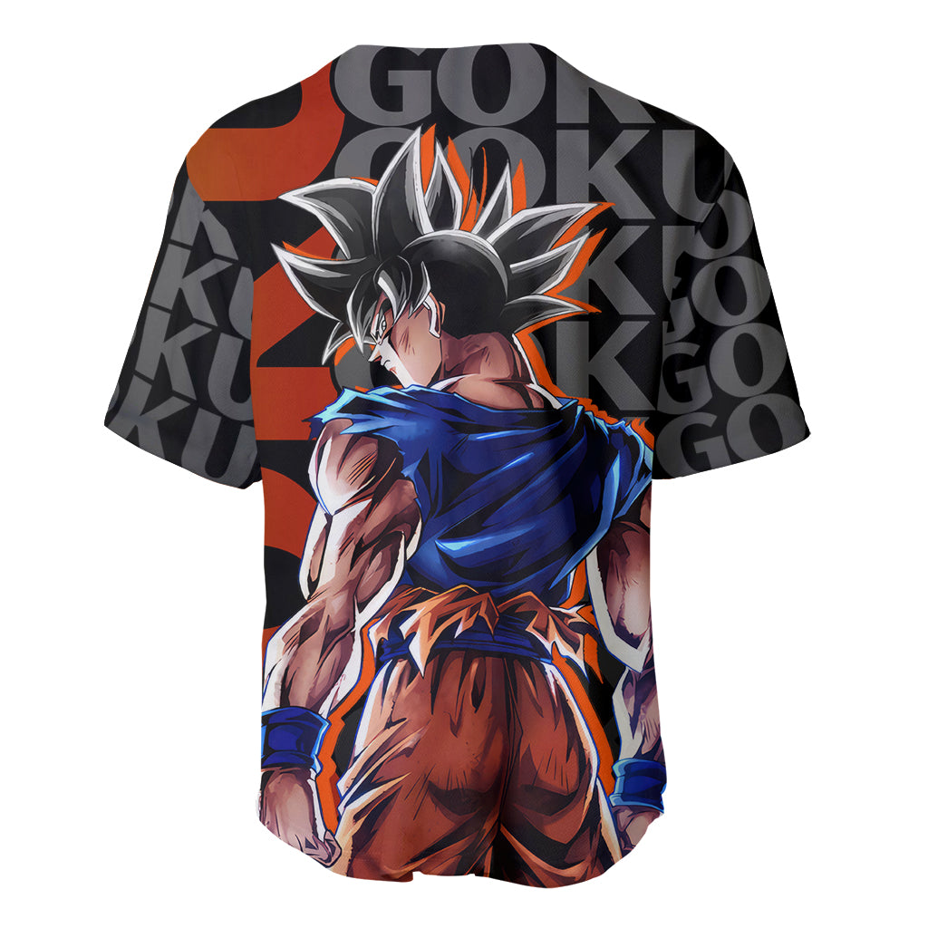 Goku Dragon Ball Abstract Baseball Jersey Goku Dragon Ball Abstract Baseball Jersey