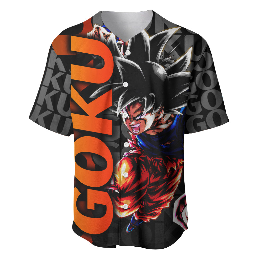 Goku Dragon Ball Abstract Baseball Jersey Goku Dragon Ball Abstract Baseball Jersey