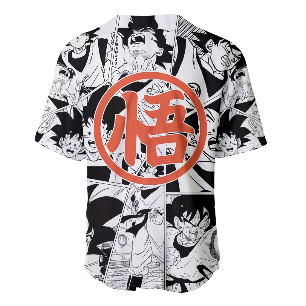 Goku Dragon Ball Baseball Jersey Goku Dragon Ball Baseball Jersey