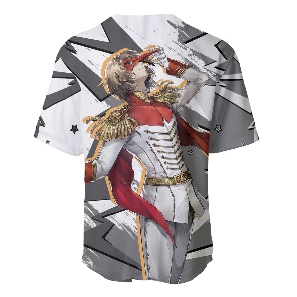 Goro Akechi Persona Baseball Jersey Goro Akechi Persona Baseball Jersey