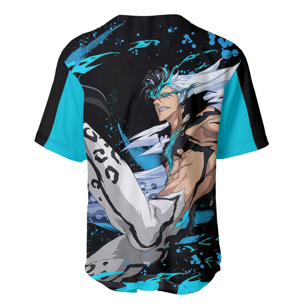 Grimmjow Bleach Baseball Jersey Grimmjow Bleach Baseball Jersey
