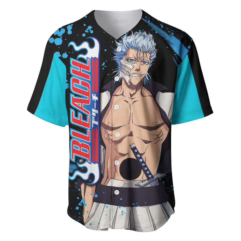 Grimmjow Bleach Baseball Jersey Grimmjow Bleach Baseball Jersey