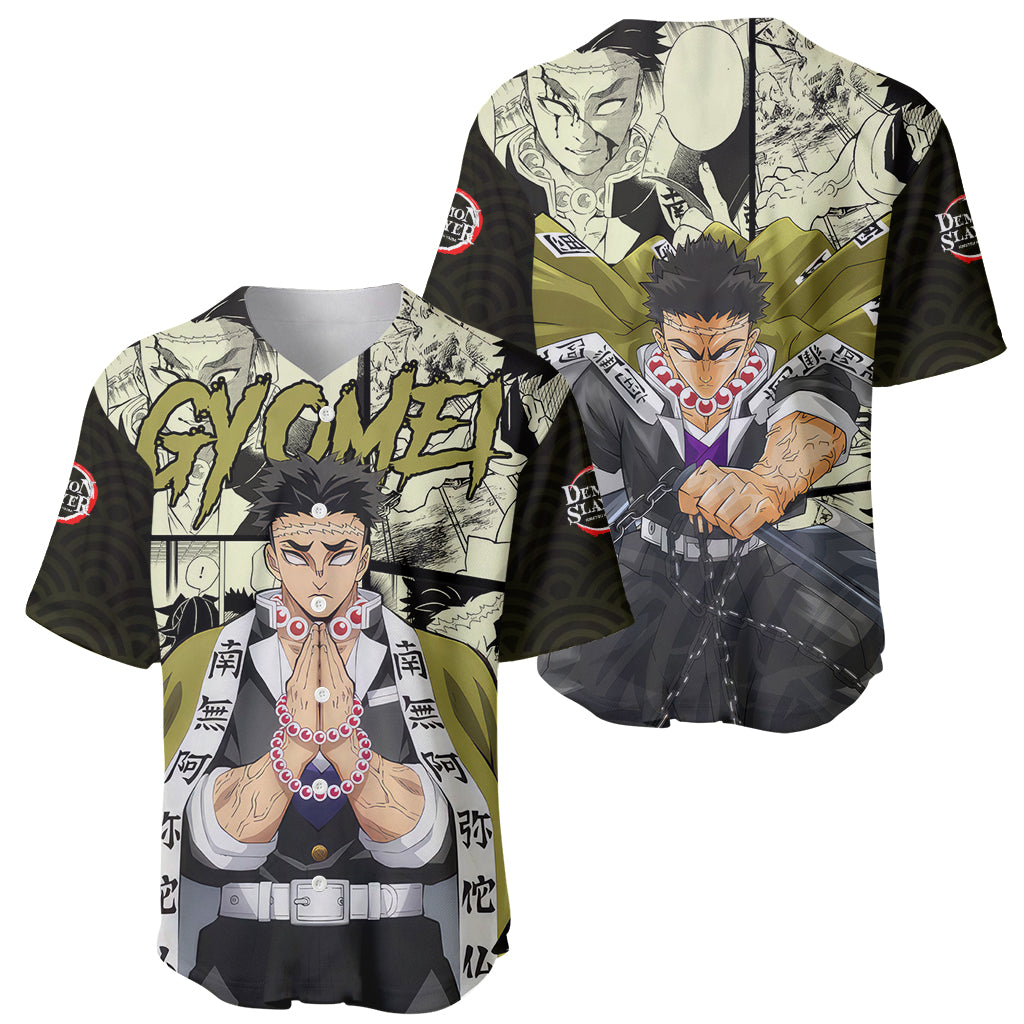 Gyomei Himejima Demon Slayer Baseball Jersey_1 Gyomei Himejima Demon Slayer Baseball Jersey_1