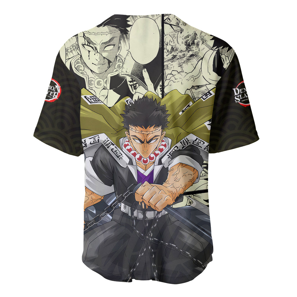 Gyomei Himejima Demon Slayer Baseball Jersey_1 Gyomei Himejima Demon Slayer Baseball Jersey_1