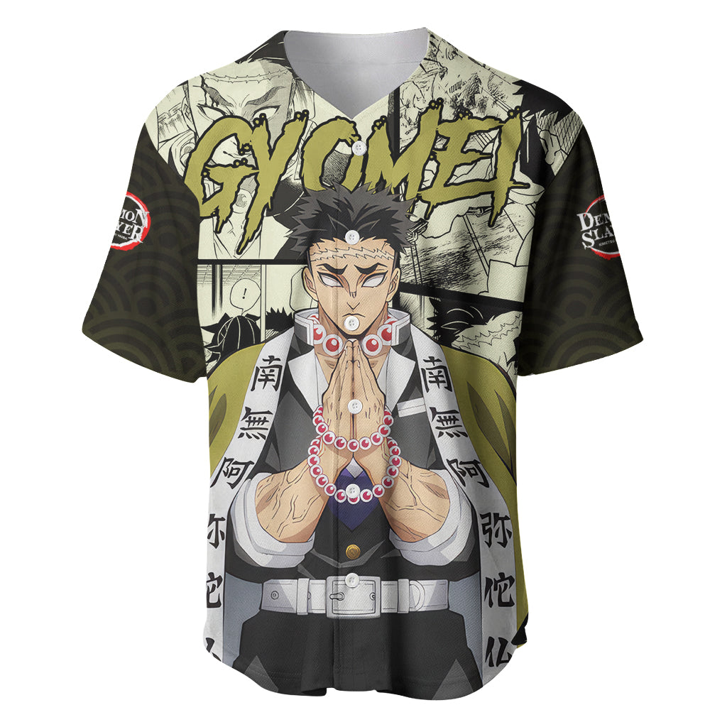 Gyomei Himejima Demon Slayer Baseball Jersey_1 Gyomei Himejima Demon Slayer Baseball Jersey_1