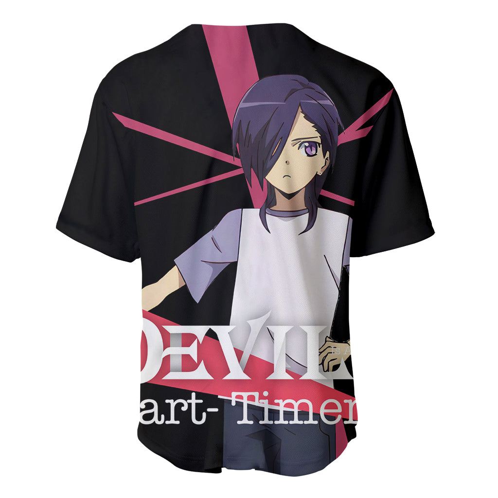 Hanzo Urushihara Devil Part Timer Baseball Jersey Hanzo Urushihara Devil Part Timer Baseball Jersey
