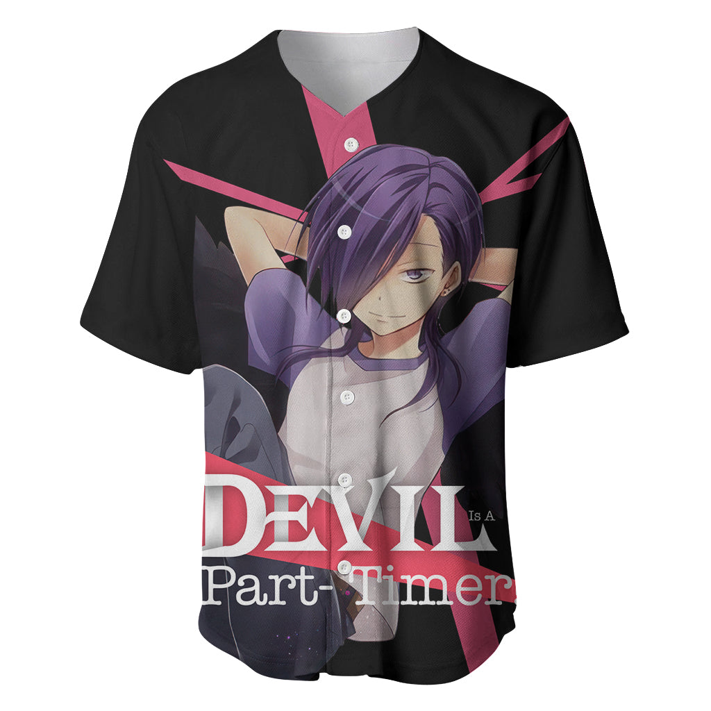 Hanzo Urushihara Devil Part Timer Baseball Jersey Hanzo Urushihara Devil Part Timer Baseball Jersey