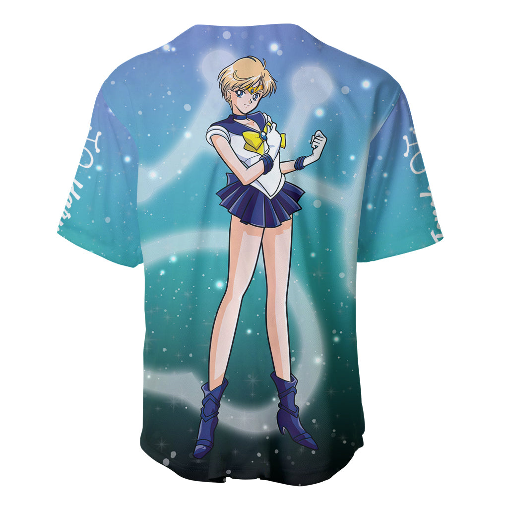Haruka Tenoh Sailor Uranus Baseball Jersey Haruka Tenoh Sailor Uranus Baseball Jersey