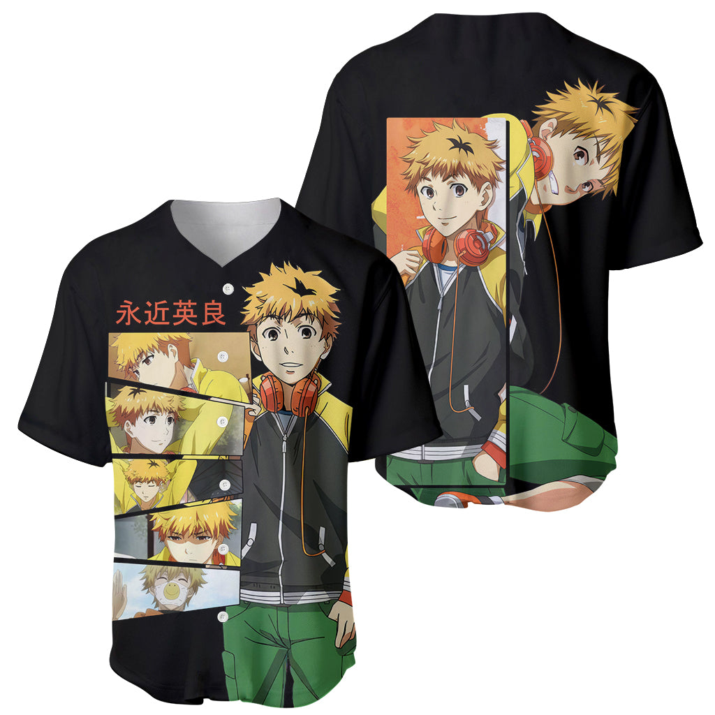 Hideyoshi Nagachika Ken Kaneki Baseball Jersey Hideyoshi Nagachika Ken Kaneki Baseball Jersey