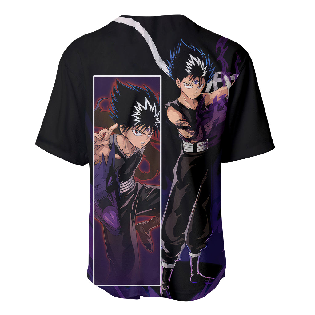 Hiei Yuyu Hakusho Baseball Jersey_1 Hiei Yuyu Hakusho Baseball Jersey_1