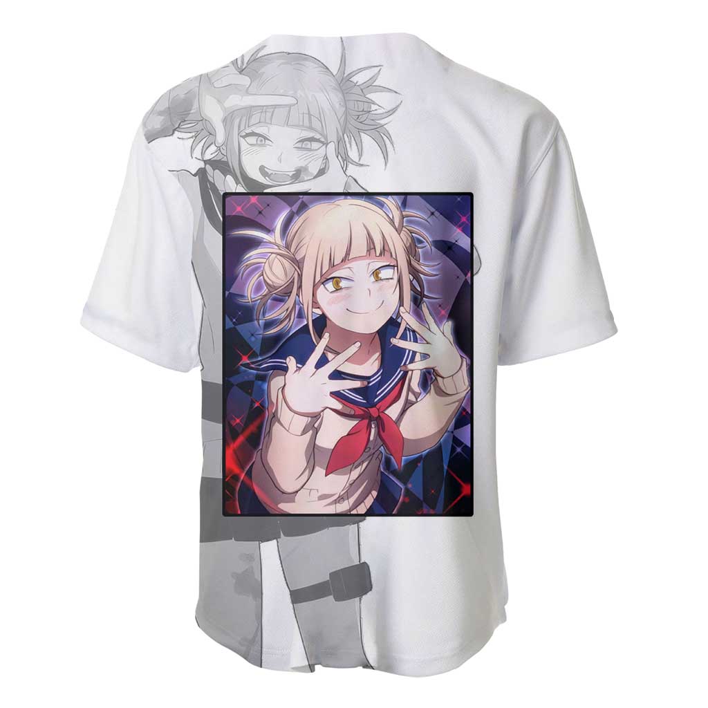 Himiko Toga My Hero Academia Baseball Jersey Himiko Toga My Hero Academia Baseball Jersey