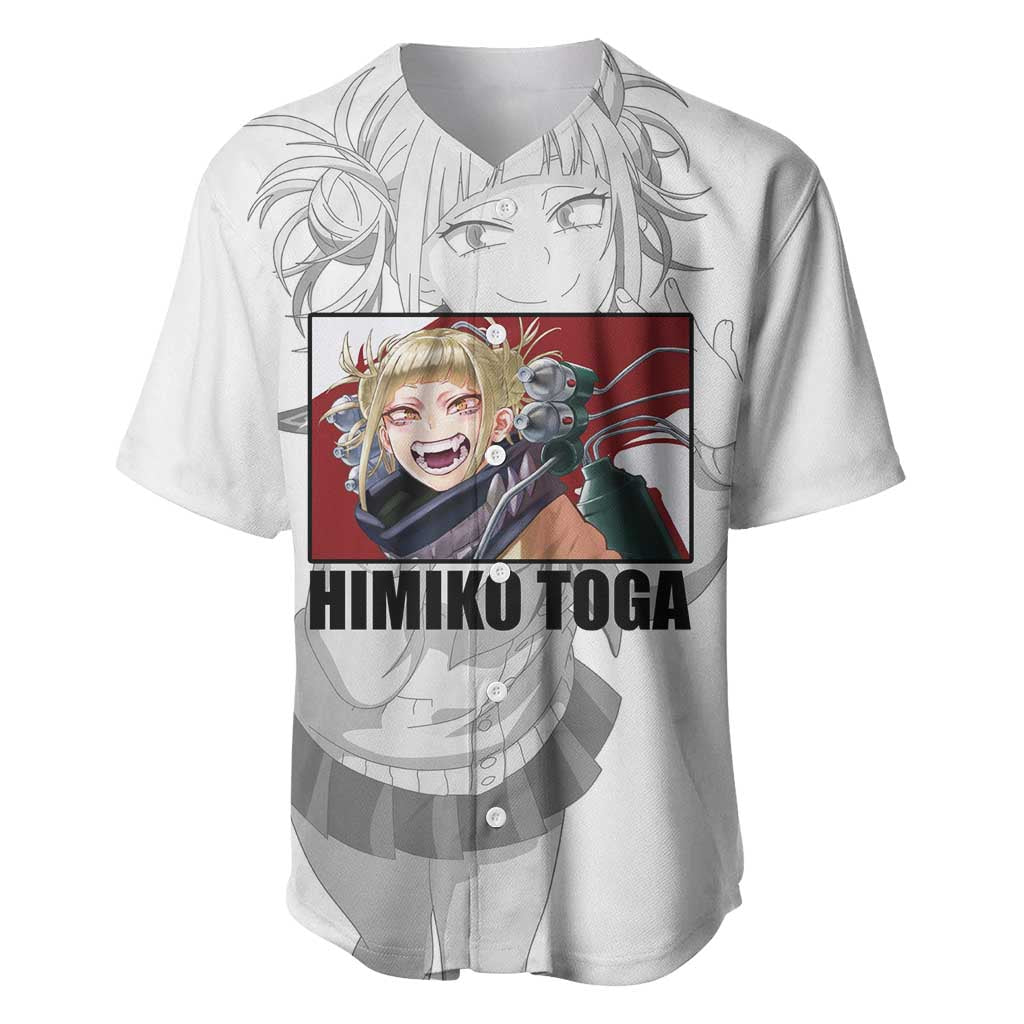 Himiko Toga My Hero Academia Baseball Jersey Himiko Toga My Hero Academia Baseball Jersey