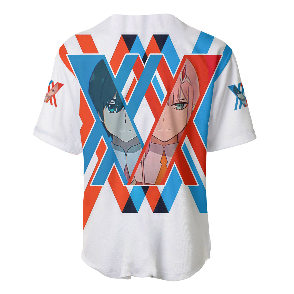 Hiro Zero Two Strelitzia Baseball Jersey Hiro Zero Two Strelitzia Baseball Jersey